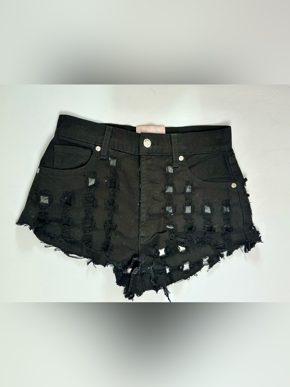 Revice Denim Venus Shorts | Blackout